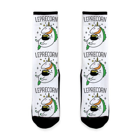 Leprecorn Unicorn Socks